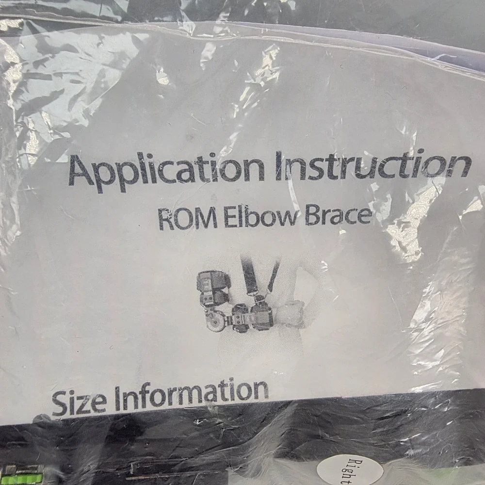 Adjustable‎ ROM Elbow Brace Post-Op Immobilizer Right Arm